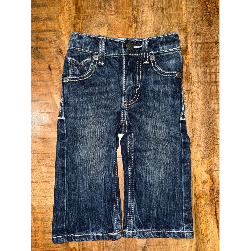 Wrangler 20X Kids Boys Dark Wash Slim Fit Western Jeans 1T 1042JWXCL
